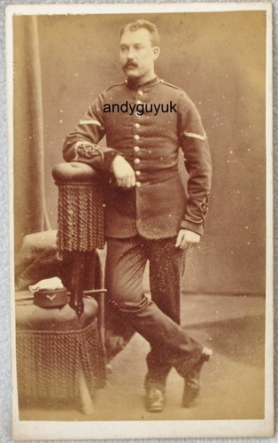 Cdv soldat militär - cdv, trindall