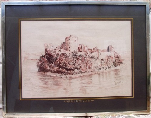 Original pastell von - pastell, pembroke