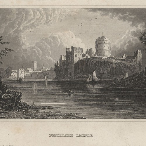 England wales pembroke - wales, castle