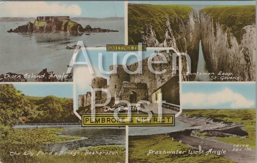 Pembroke und district - district, castle