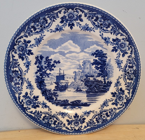 Wedgwood blau weiß - &,