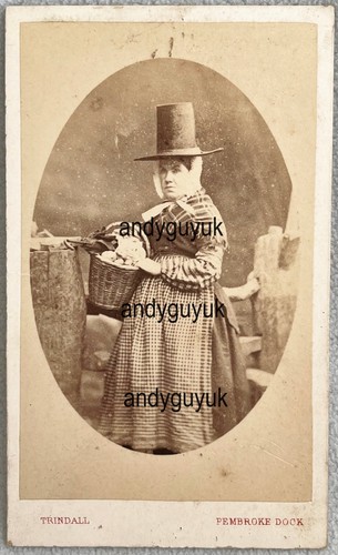 Cdv dame traditionelle - cdv,