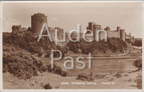 Pembroke castle rppc richter - castle,